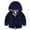 Navy, variant on Spazoro Kids Girls Outwear Jackets, Warm Cute Hooded Winter Cotton Coats for Girls Army Green Size 7-8T