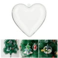 thumbnail image 2 of Diy Crafts Clear Fillable Ball, Ongmies Fillable Clear Christmas Ornaments - Transparent Drop Shape Hanging Decor with Hole, Christmas Decorations Indoor, 2 of 9