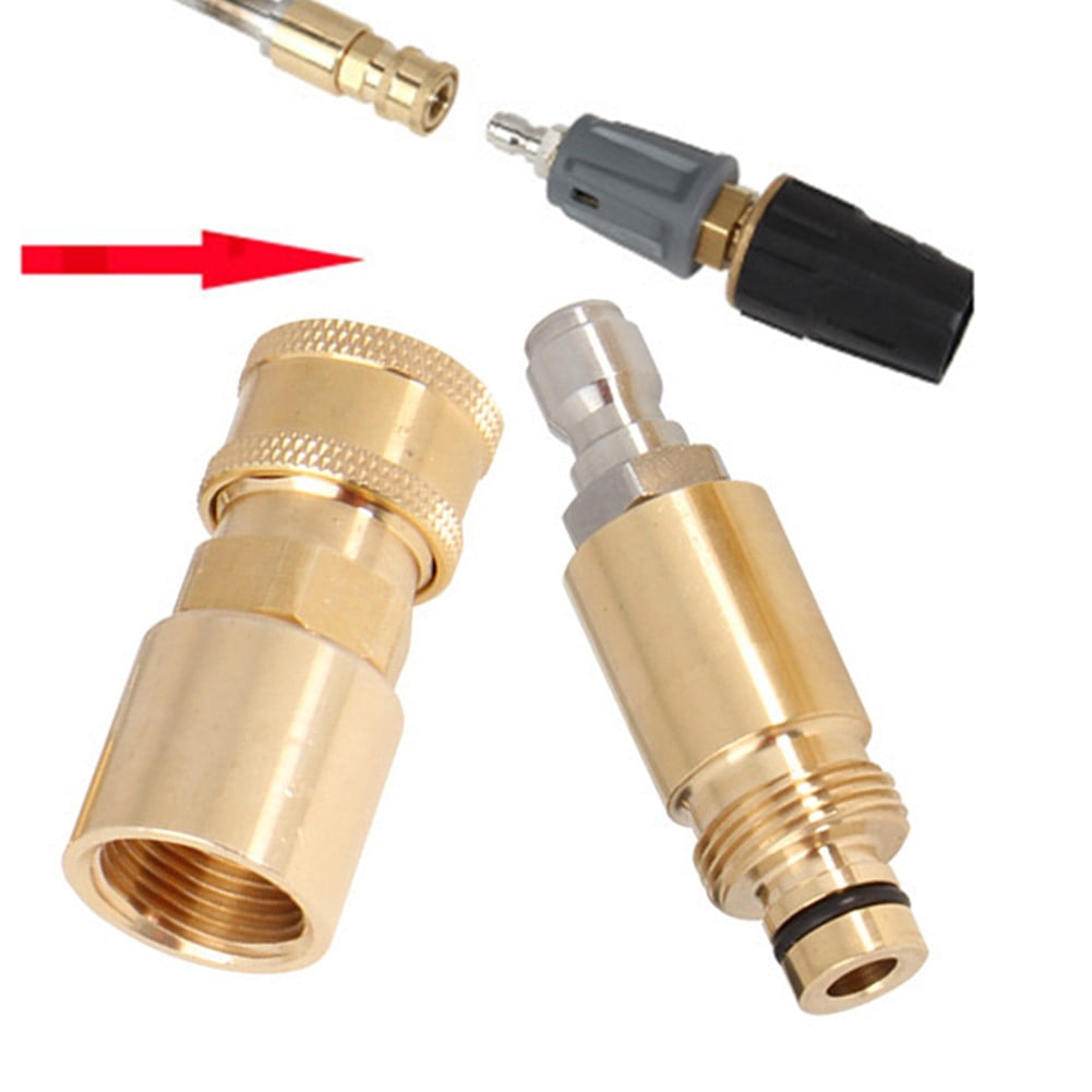 For Karcher Hose Connector Set 2 Pieces For High Pressure Quick Connect