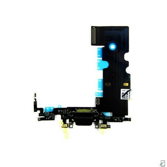 For iPhone 8 Charging Port Flex Black