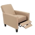 thumbnail image 5 of Bowery Hill Fauteuil Inclinable en Cuir de Chameau, 5 of 5