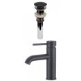 thumbnail image 1 of American Imaginations AI-29489 1 Hole CUPC Approved Lead Free Brass Faucet Set In Black Color - Overflow Drain Incl., 1 of 5
