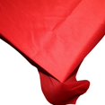 thumbnail image 2 of Faux Silk Dupioni Tablecloth Red, 2 of 2