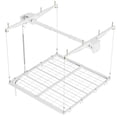thumbnail image 2 of Kojooin Ceiling Storage Rack, 4 x 4 ft Overhead Garage Lifting Storage Rack with Manual Hand Crank, 2 of 7