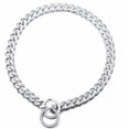 thumbnail image 3 of ZHAOCHENG Collar de cadena para mascotas de acero inoxidable El material de acero inoxidable 304 es resistente y duradero, el collar utilizado por gatos y perros de 2 mm * 40 cm, 3 of 5