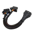 thumbnail image 1 of Cable De Extensión Obd2 1 En 2 OBD2, 16 Pines, 30cm De Longitud, Cable Adaptador De Diagnóstico Macho A Hembra Doble, 1 of 7