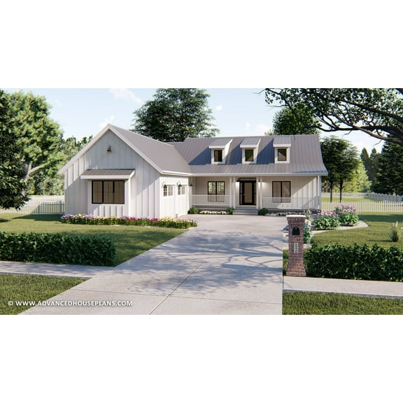 Advanced House Plans: Builder Ready Blueprints | Montgomery 29635 | 1 Story Plan