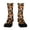 245#Yellow, variant on Men Women Soft Stretch Socks Halloween Pumpkin Witch Pattern Mid Calf Cotton Socks Everyday Outdoor Socks