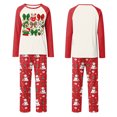 thumbnail image 2 of Lvotionpl Match Family Christmas Pjs, Matching Christmas Pajamas Long Sleeve Top & Pants Set Matching Holiday Family Pajama Xmas Sets, 2 of 4