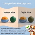thumbnail image 5 of Nocciola Dog Treat Dispenser Set with Frozen Treat Mold, Durable Food-Grade Rubber Enrichment Toy to Keep Dogs Busy, Dishwasher Safe, 2-Piece, Size L, 5 of 10