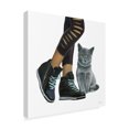 thumbnail image 2 of Trademark Fine Art 'Cutie Kitties V' Canvas Art by Emily Adams, 2 of 4