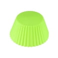 thumbnail image 3 of Uxcell Cupcake Liners Reusable Baking Cups Nonstick Silicone Green 5pcs, 3 of 5