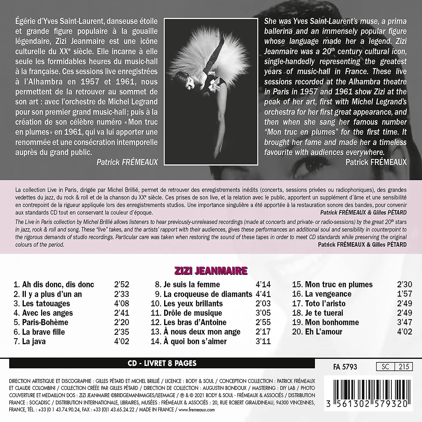 Various Artists - Live in Paris 1957-1961 - Music & Performance - CD