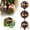 A, variant on FGJHF 2D Hot Air Balloon Stained Glass Industrial Style Window Hanging Antique Metal & Glass Balloon Ornament For Home