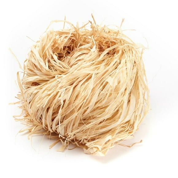 300g Natural Raffia Trimmed Long for Holiday Gifts, Christmas, DIY, Raffia Ribbon