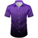 thumbnail image 4 of Blusa y camisa de manga corta con cuello vuelto para hombre, estilo casual, con personalidad, para fiestas de baile, color liso, con solapa y botones, a la moda, blusa de manga corta para hombre, 4 of 8