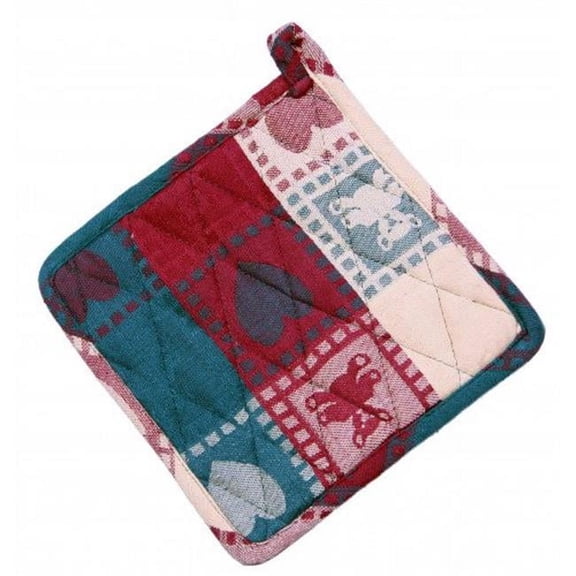 AG-40227S-2 Pot Holders, Teddy Bear - Set of 2