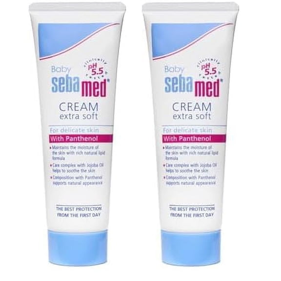 Sebamed Baby Cream Extra Soft 50m (pack of 2)