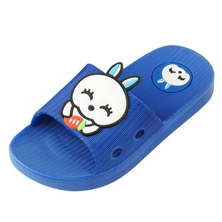 

Binmer Children Baby Kids Girls Boys Home Slippers Cartoon Rabbit Floor Shoes Sandals