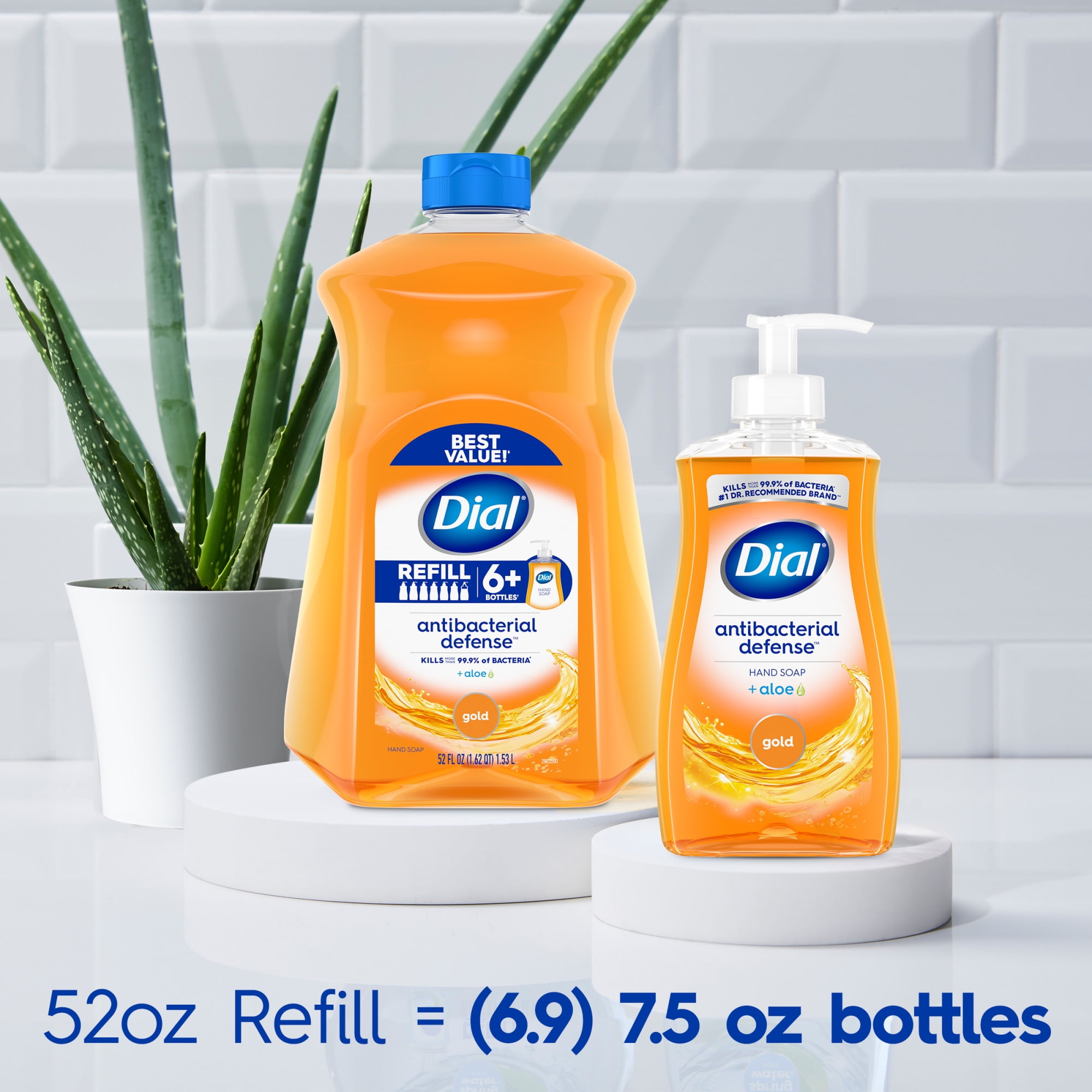 Dial hand 2024 soap refill