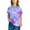 Tie-Dye4, variant on HAOTAGS T-shirts fot Toddler Boys Girls Camouflage Pattern Short Sleeve Round Neck Summer Tops Multicolor Size 4-5 Years