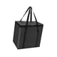 thumbnail image 3 of Bolsa isotérmica para 6 vasos, bolsa para llevar, bolso de mano grande para bebidas, reutilizable. Negro, 3 of 9