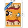 thumbnail image 3 of Disney Mickey Mouse & Donald - Friends Wall Poster, 14.725" x 22.375" Framed, 3 of 3