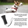thumbnail image 3 of Repelente de perros con sensor dual, luz LED ultrasónica, dispositivo láser para disuadir perros, dispositivo antiladridos recargable por USB, 3 of 15