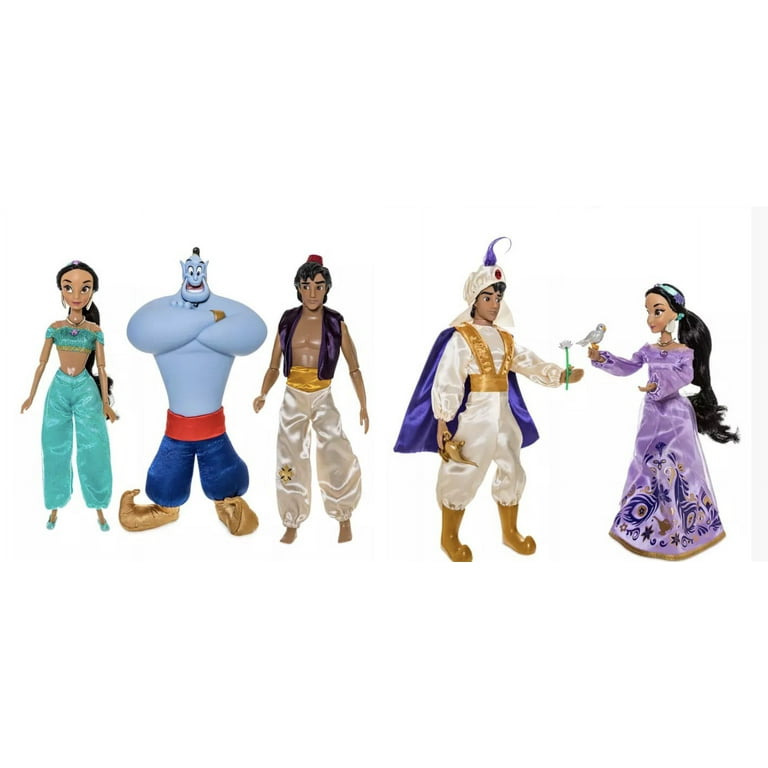 Disney Set regalo per bambola classica Jasmine Aladdin 