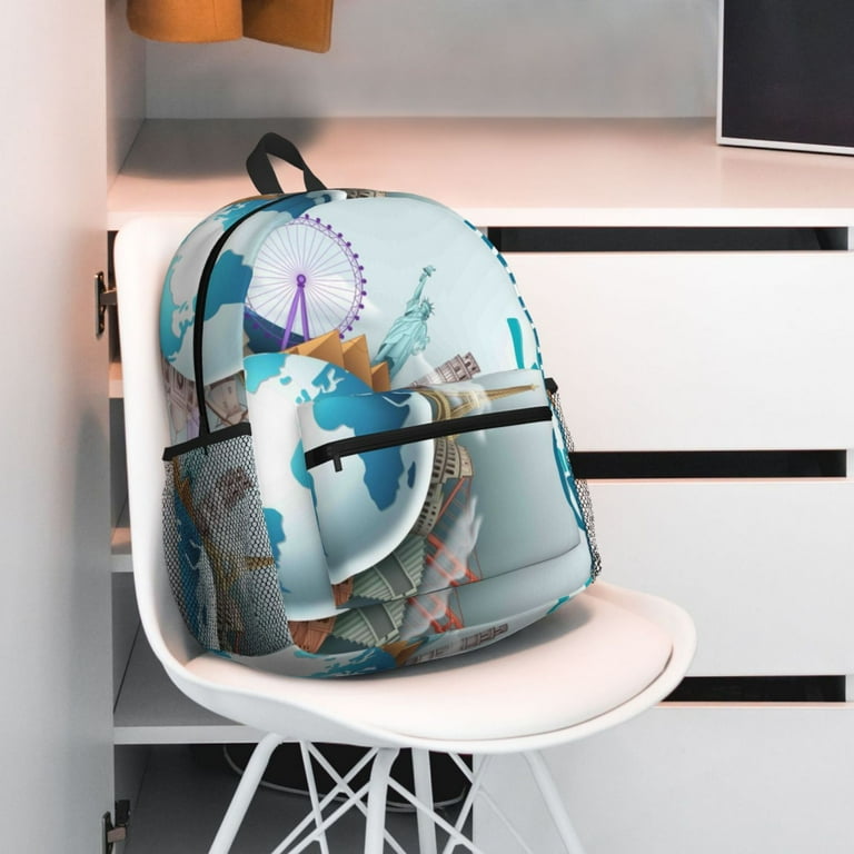 45l travel backpack - open story 45L Travel Backpack