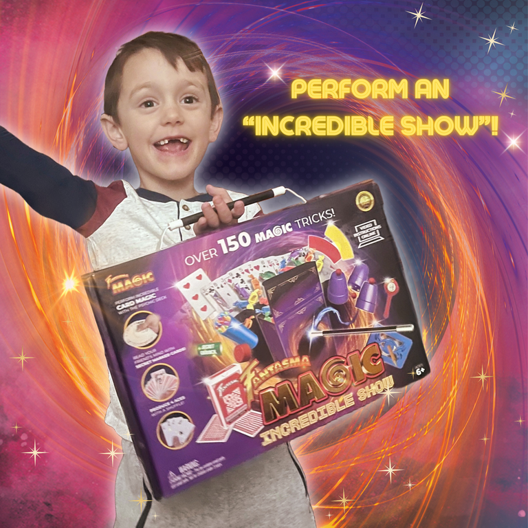 Fantasma Magic Show Set for Kids & Beginners - Over 150