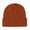 A38-Brick Red, variant on Hessimy Kids Solid Color Ribbed Cuffed Knit Beanie,Basic Winter Warm Skull Cap