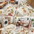 thumbnail image 5 of 2.7'x5' Area Rugs, Farmhouse Botanical Indoor Outdoor Area Rug for Living Room Bedroom, Pastoral Summer Spring Floral Washable Bathroom Rugs Kitchen Floor Carpet Mats Home Decor Aesthetic, 5 of 8