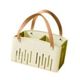 thumbnail image 4 of Canasta de almacenamiento portátil, cesta de ducha con mango, bolso de ducha multipropósito, contenedor de organizador de tocador para el dormitorio Verde, 4 of 8