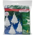 thumbnail image 2 of Holiday Beaded Ornament Kit-Frosted Tree Twists 3.5" Makes 4, Pk 1, Beadery, 2 of 2