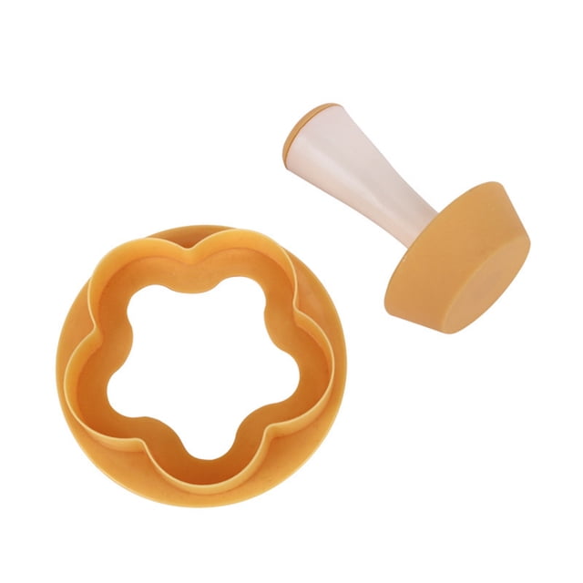 Inteprter 2 piezas molde para hornear ecológico antiadherente y fácil de limpiar molde de cocina moldes para galletas molde de pastelería Herramientas y accesorios para hornear