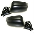 thumbnail image 2 of For 09-14 Fit Hatchback Rear View Mirror Power Non-Heat Manual Folding PAIR SET, 2 of 5