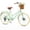 Light Green - Style 2, variant on 24" 7-Speed Retro Cruiser Women Bike, Pipleo Bike for Women with Rattan Basket, Dual-Disc Brake Carbon Steel Frame Lightweight Bicycle, Easy Assembly