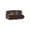 Dark Brown, variant on Snap On Plain Oil Tanned Top Grain Cowhide Vintage Retro Leather Belt