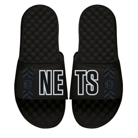 

Men s ISlide Black Brooklyn Nets Statement Slide Sandals