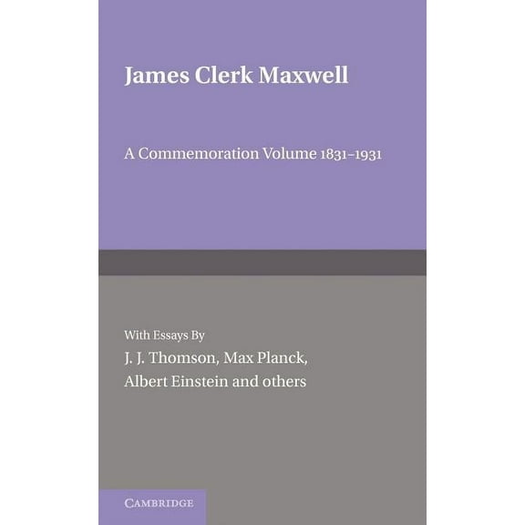 James Clerk Maxwell, (Paperback)
