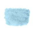 thumbnail image 4 of JWZUY Women Sleeveless Fur Feather Tube Tops Solid Color Strapless Backless Fluffy Slim Fit Off Shoulder Crop Top Sexy Camis Light Blue#03 S, 4 of 7