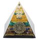 thumbnail image 2 of Generador De Energía Orgone Pyramid, Hecho A Mano Mejora La Conciencia Espiritual 6 Cm Home Desktop Decoración Pirámide Para Energía Positiva, 2 of 7