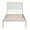White_Twin, variant on Tcbosik Twin Size Platform Bed with Headboard, Modern Rustic Wood Bed Frame with 300lbs Weight Capacity & 11.8" Under-Bed Storage, No Box Spring Needed, White