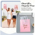 thumbnail image 6 of Pink Thank You Bags 50 Pieces, 8 x 12 inch GIXUSIL Shopping Bags with Handles, Thick Retail Bags for Small Business Bulk, Merchandise Bags for Boutique, Gift, 6 of 7