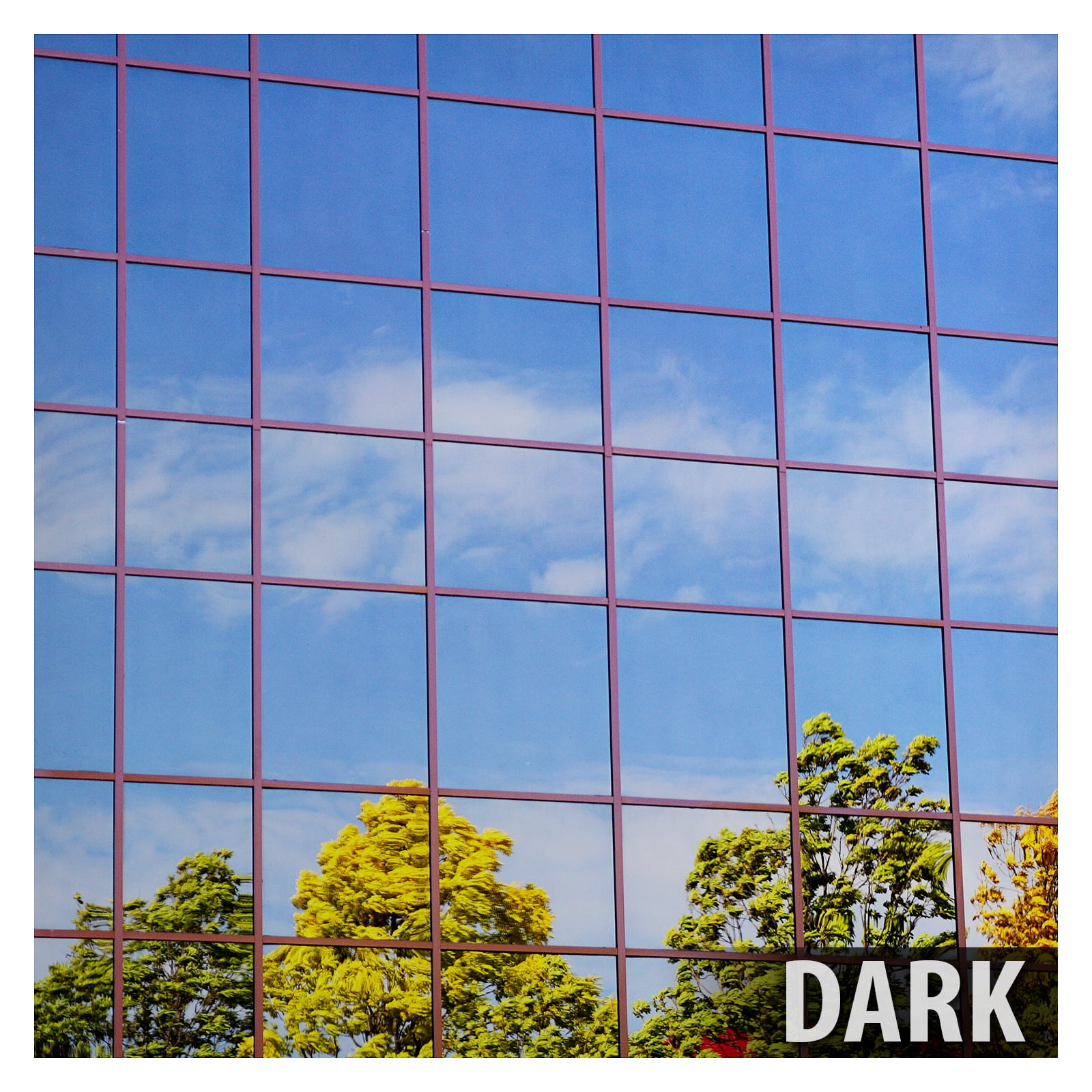 BDF S15 Daytime Privacy and Heat Control Silver 15 (Dark) Window Film 24in X 14ft