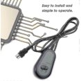 thumbnail image 5 of Electric Recliner Remote Control Abs 2 Buttons Manual Control For Recliner Chair Sofa Electric Lift Chair Bed Relaxation Massage Table Wuqx, 5 of 5