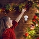 thumbnail image 1 of onlyliua Liquidación de Rebajas de Hoy Adorno para Árbol de Navidad, Bola Colgante Irregular, Suministros para Fiestas Navideñas En Casa, Bolas Negras, Adornos Colgantes, 1 of 6