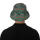 thumbnail image 5 of Balery red and green bow tie Sombreros para el sol para hombre y mujer, sombrero de pescador con UPF 50+, 5 of 6
