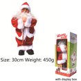 thumbnail image 1 of Muñeco de música eléctrico de Papá Noel con forma de libro electrónico, columpio luminoso, juguetes para niños, regalos de Año Nuevo, decoraciones navideñas para el hogar, 1 of 5